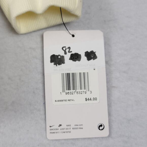 Nike Hoodie Girls Medium 5-6 Years Coconut Milk Pullover Swoosh Logo New (1141) - Picture 5 of 7